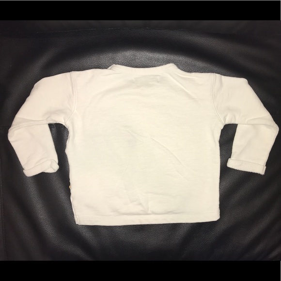 Zara Girls Sequin Flamingo Sweater Size 4 - Picture 4 of 6